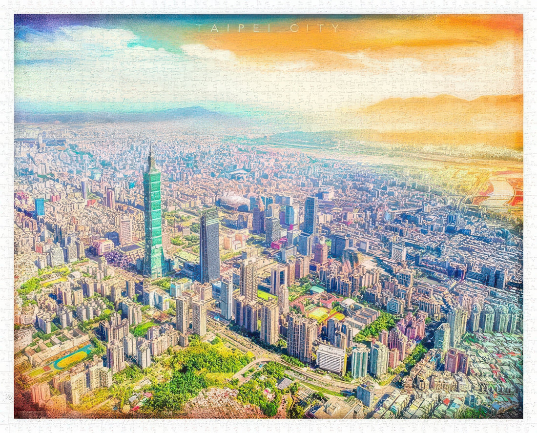 pintoo-h2326-capturing-beautiful-moments,-taipei-2000-pieces-jigsaw-puzzle