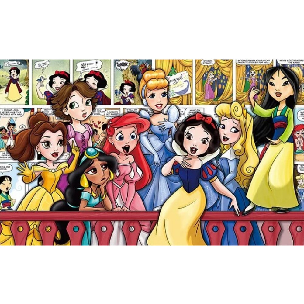 Pintoo • Disney Princess • The Puzzle of Princesses　1000 PCS　Plastic　Jigsaw Puzzle