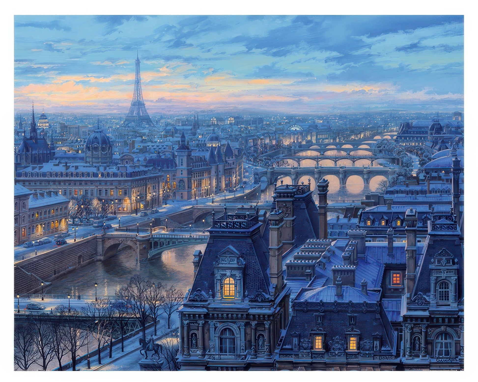pintoo-h2773-evgeny-lushpin---along-the-seine-2000-pieces-jigsaw-puzzle