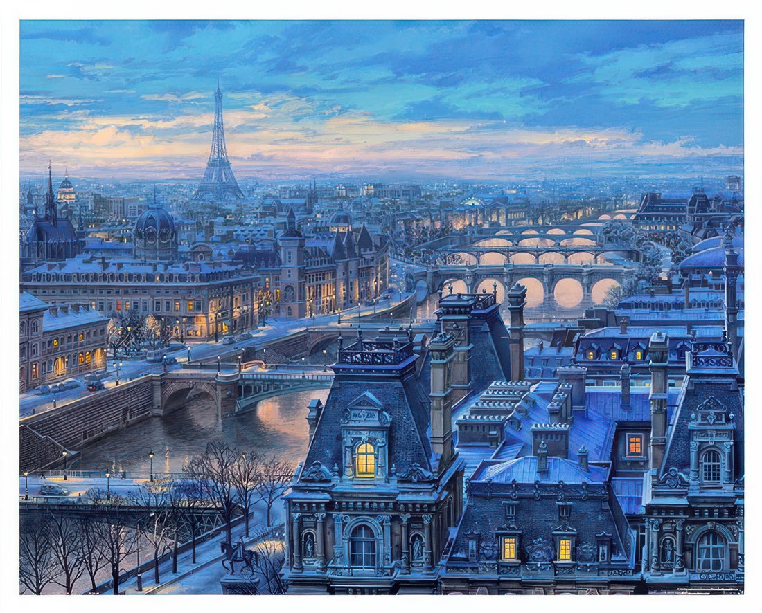 pintoo-h2841-evgeny-lushpin---along-the-seine-2000-pieces-jigsaw-puzzle