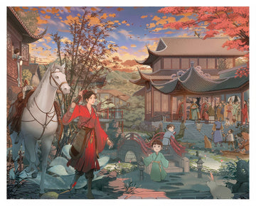 pintoo-h2846-whimsical-ideas---mai-ya---mulan-2000-pieces-jigsaw-puzzle