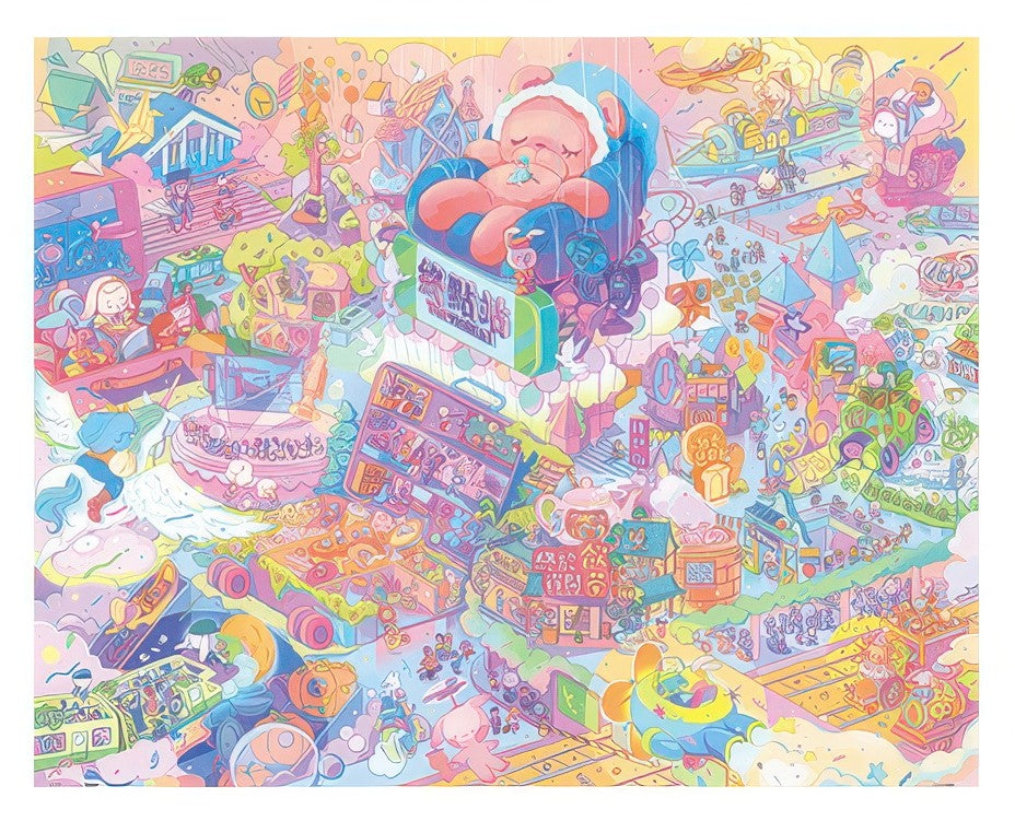 pintoo-h3143-artemis-lai-jiasan---relax-town-2000-pieces-jigsaw-puzzle
