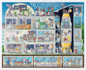 pintoo-h3662-nikola-kucharska---cat-city-picture-book-series---mystery-institute-2000-pieces-jigsaw-puzzle