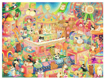 pintoo-h3703-cotton-lion---puzzle-kingdom-4800-pieces-jigsaw-puzzle