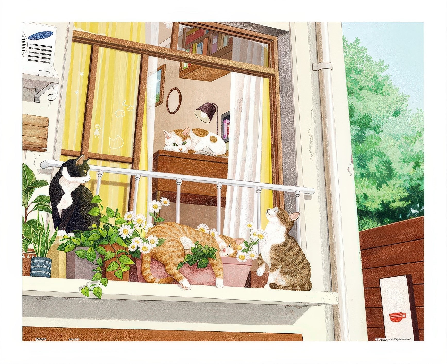 pintoo-h4083-song-ji-ae---lazy-afternoon-500-pieces-jigsaw-puzzle