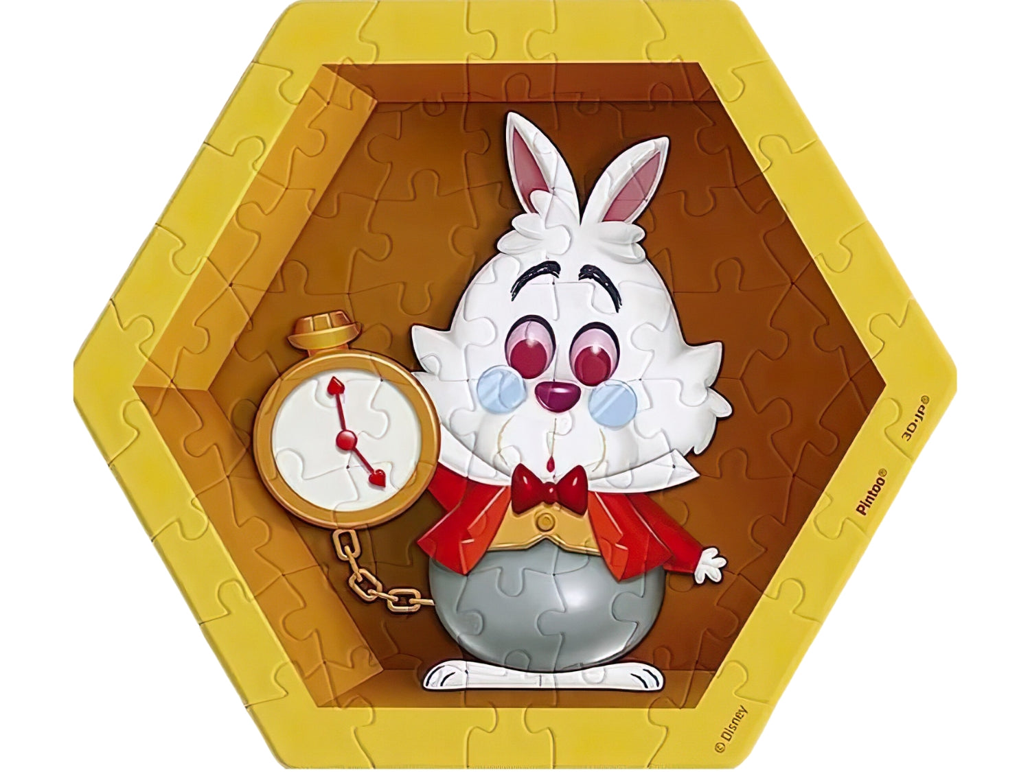 Pintoo • Alice in Wonderland • Wall Tile / White Rabbit　56 PCS　Plastic　Jigsaw Puzzle