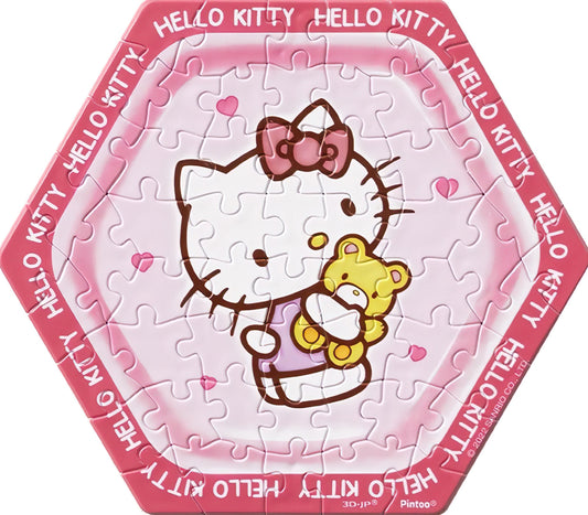 Pintoo • Hello Kitty　56 PCS　Plastic　Jigsaw Puzzle