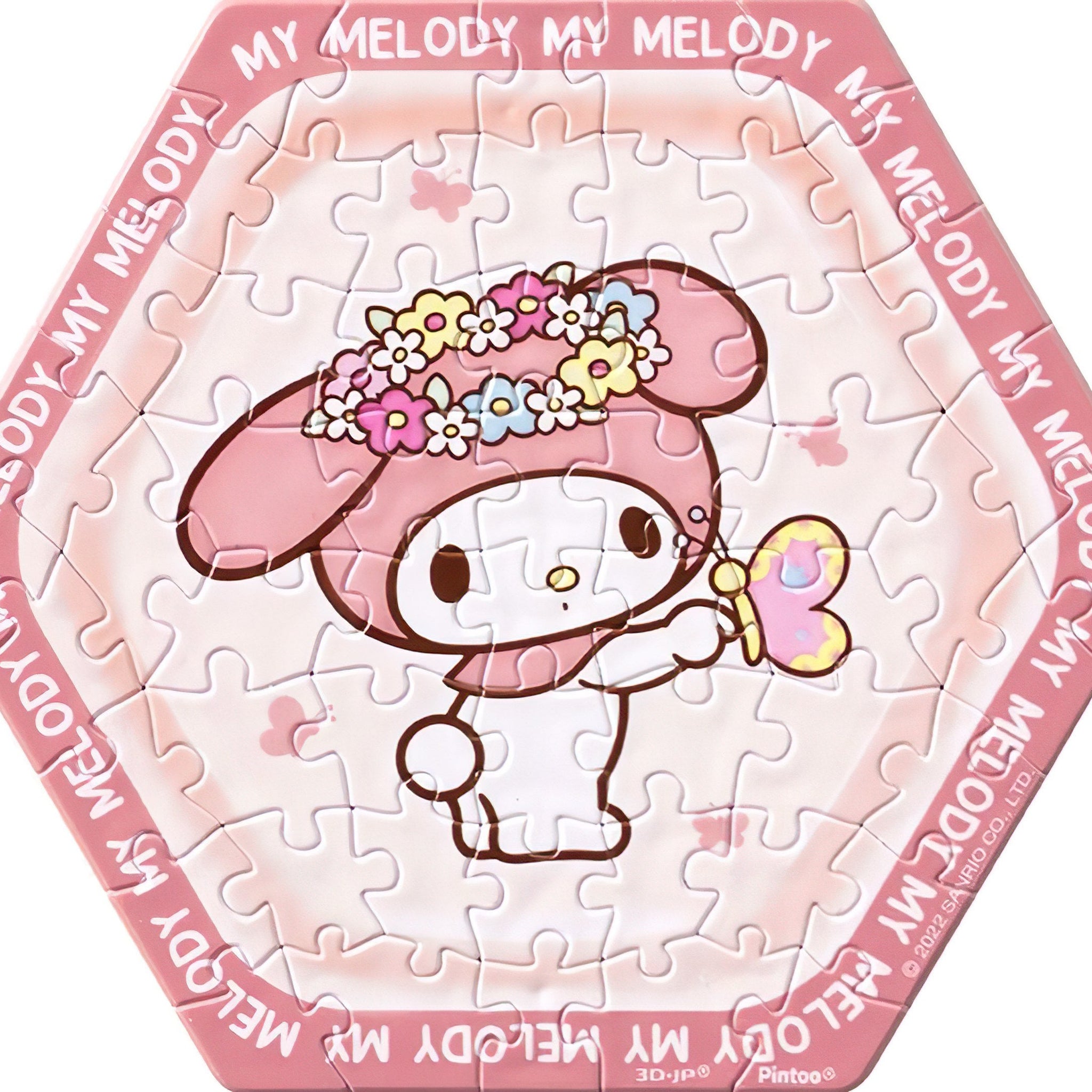 Pintoo • My Melody　56 PCS　Plastic　Jigsaw Puzzle