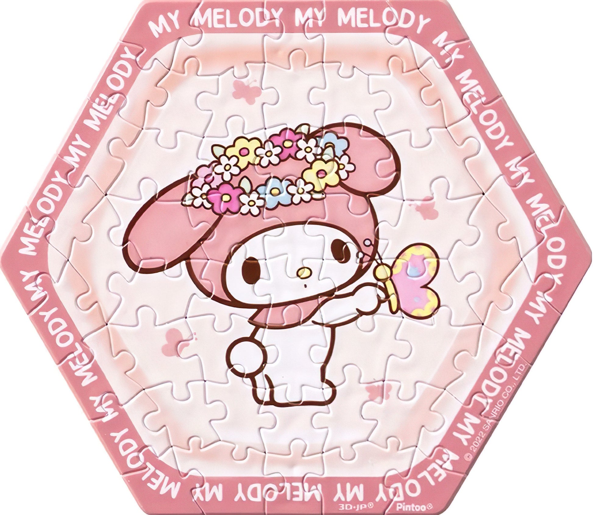 Pintoo • My Melody　56 PCS　Plastic　Jigsaw Puzzle