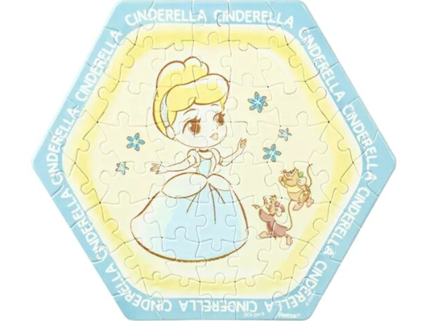 Pintoo • Cinderella　56 PCS　Plastic　Jigsaw Puzzle