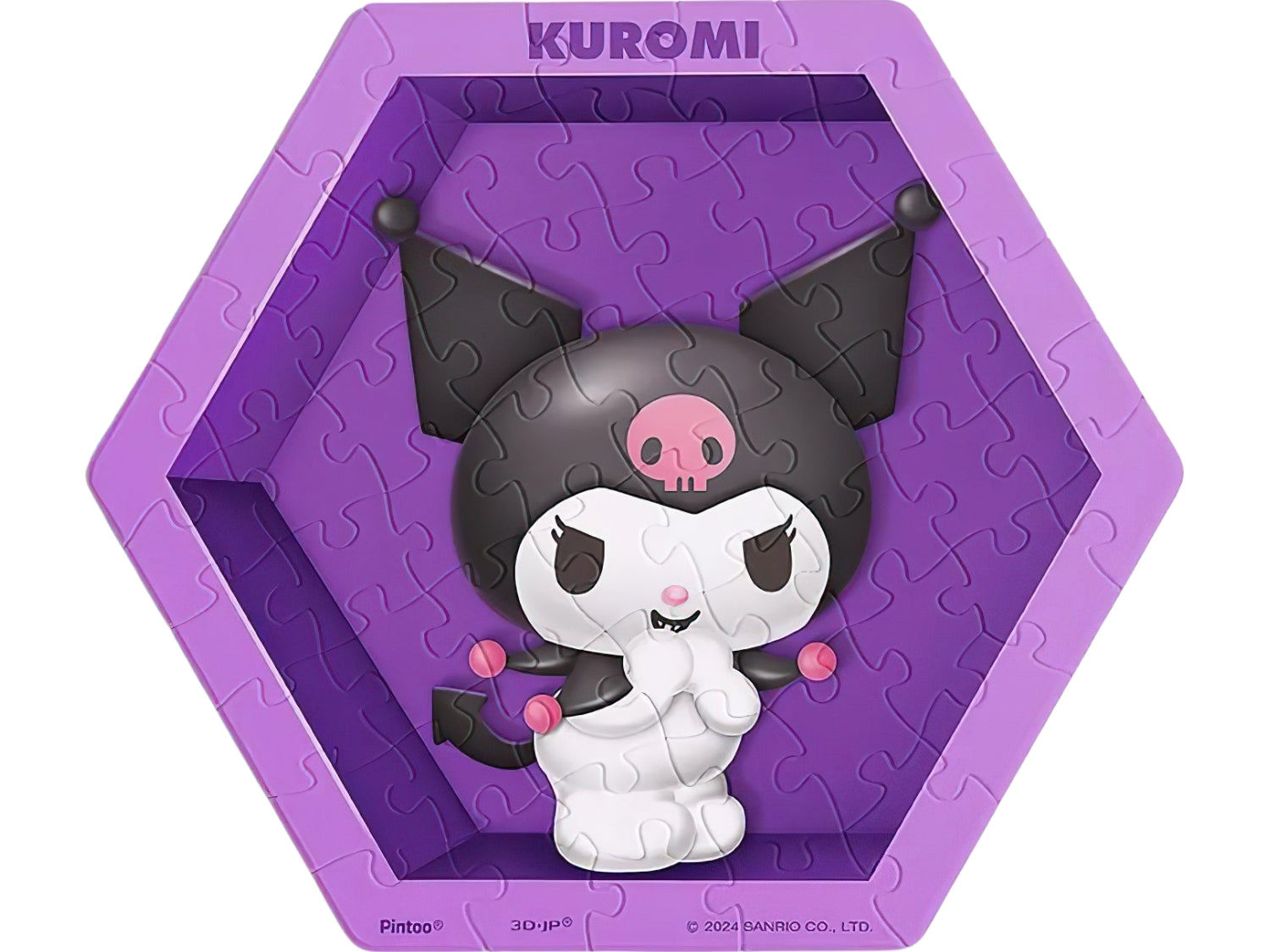 Pintoo • Wall Tile / Kuromi　56 PCS　Plastic　Jigsaw Puzzle