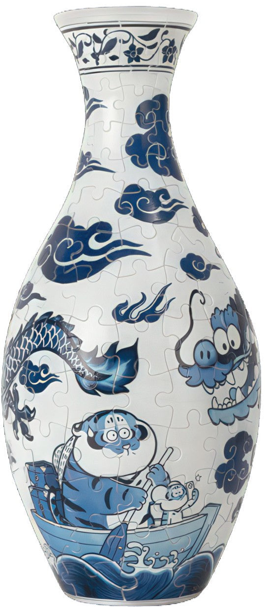 pintoo-s1044-i-am-not-fat-tiger---fat-dragon-in-the-sky-160-pieces-vase-puzzle