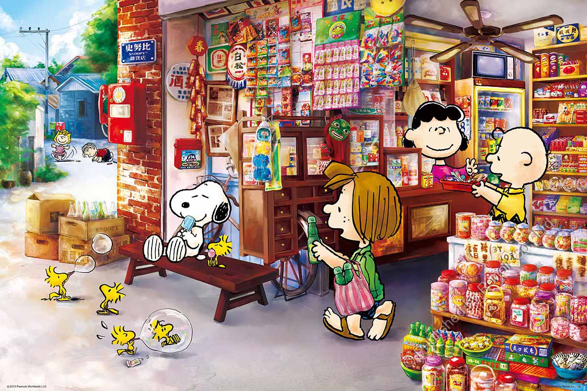 Renoir • Peanuts • The Grocery Store　1008 PCS　Jigsaw Puzzle