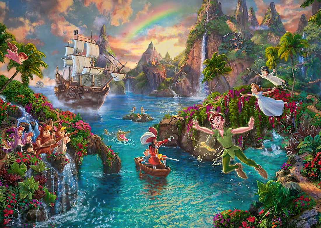 schmidt-59635-peter-pan's-never-land-1000-pieces-jigsaw-puzzle