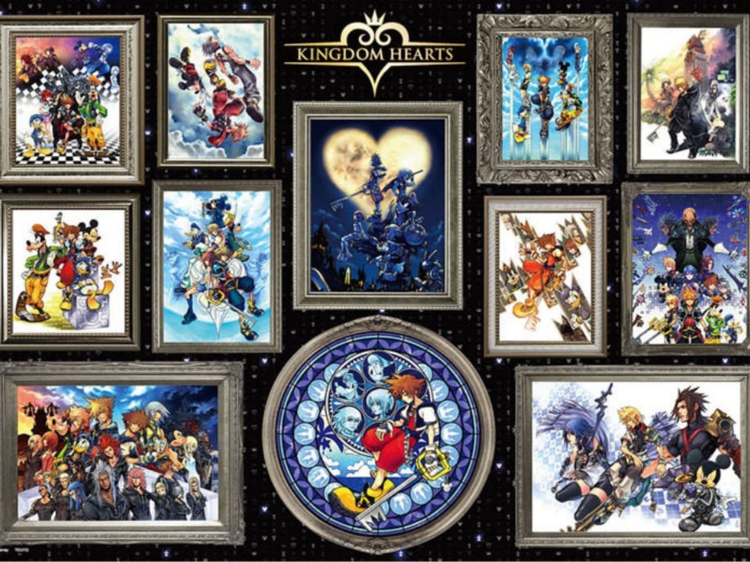 Tenyo • Kingdom Hearts Art Collection　1000 PCS　Jigsaw Puzzle