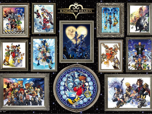 Tenyo • Kingdom Hearts Art Collection　1000 PCS　Jigsaw Puzzle