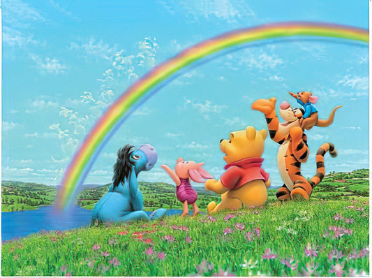 Tenyo • Winnie the Pooh • Arch of the Rainbow　1000 PCS　Jigsaw Puzzle