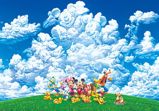 Tenyo • Mickey & Friends • Gallery in the Clouds　1000 PCS　Jigsaw Puzzle