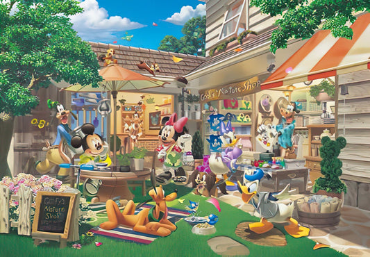 Tenyo • Mickey & Friends • Nature Shop　1000 PCS　Jigsaw Puzzle