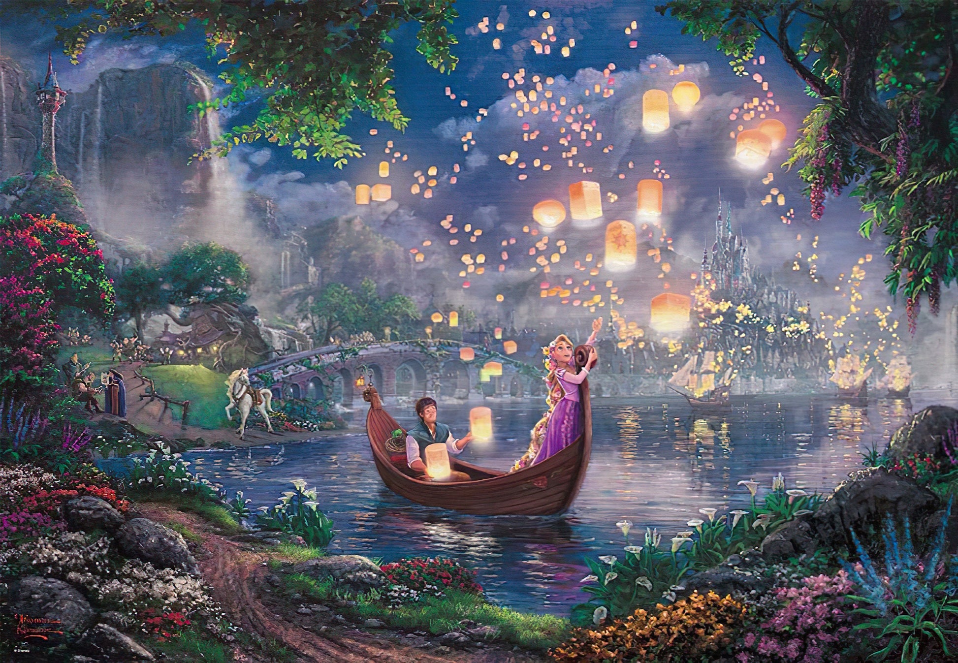 Tenyo • Tangled　1000 PCS　Jigsaw Puzzle