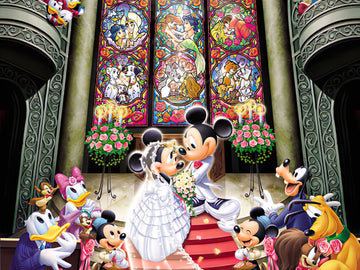 Tenyo • Mickey & Minnie • Fantasy Celebration　2000 PCS　Jigsaw Puzzle