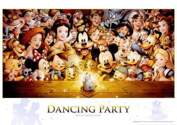 tenyo-d-300-284-tsuneo-sanda-dancing-party-300-pieces-jigsaw-puzzle