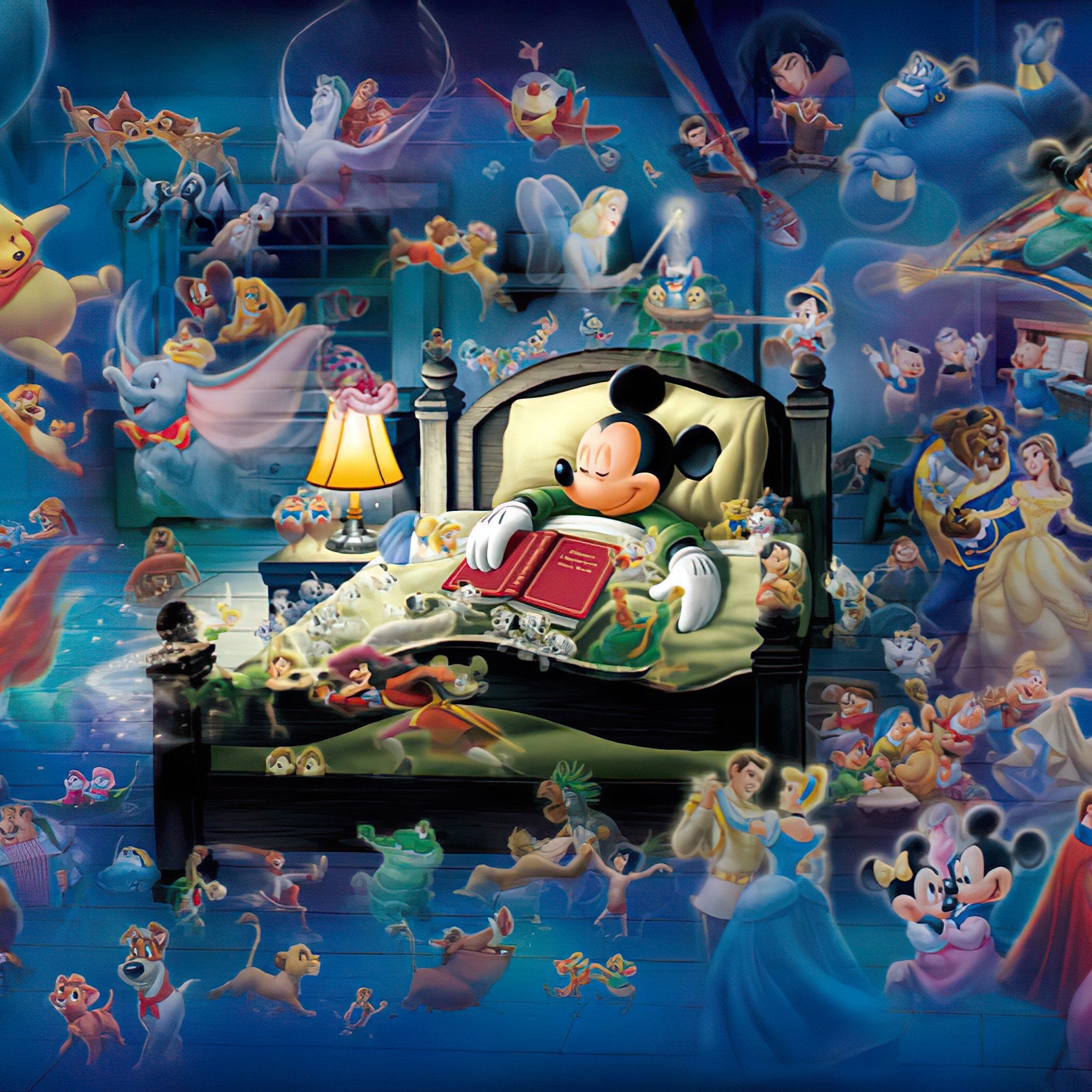 Tenyo • Disney • Mickey's Dream Fantasy　500 PCS　Jigsaw Puzzle