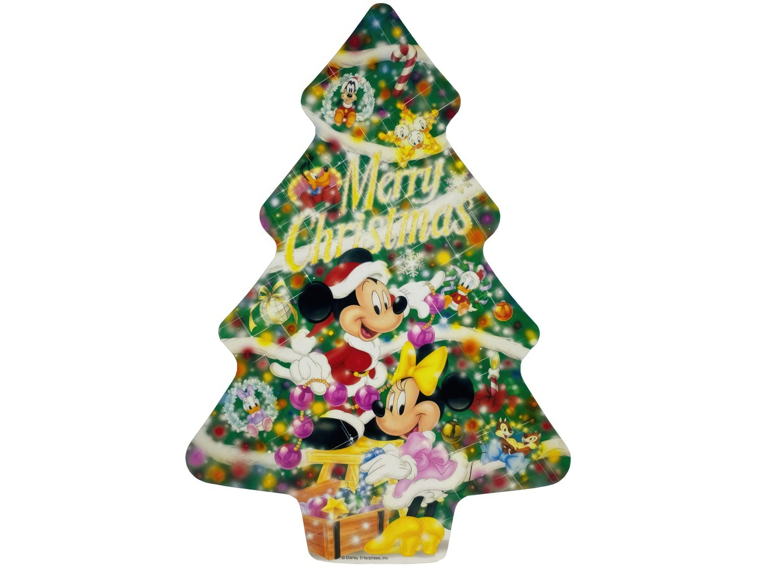 Tenyo • Mickey & Minnie • Christmas Illumination　520 PCS　Jigsaw Puzzle