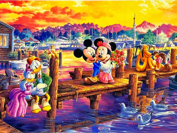 Tenyo • Mickey & Friends • Lovers' Time　950 PCS　Jigsaw Puzzle