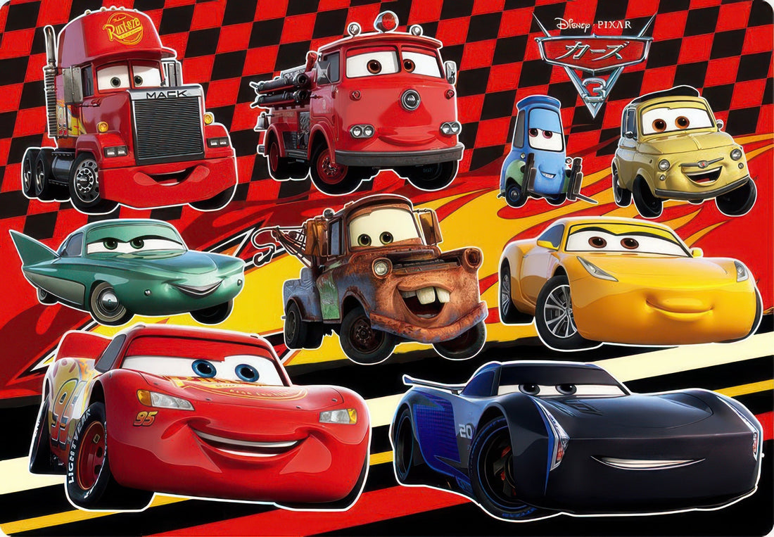 tenyo-dc-60-127-we're-rivals!-(cars-3)-60-pieces-kids-puzzle