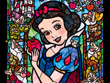 Tenyo • Snow White Stained Glass　266 PCS　Crystal　Jigsaw Puzzle