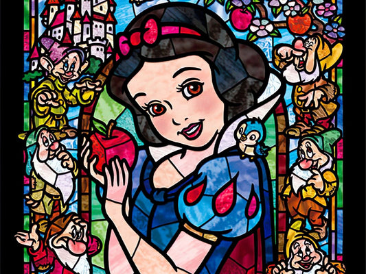 Tenyo • Snow White Stained Glass　266 PCS　Crystal　Jigsaw Puzzle