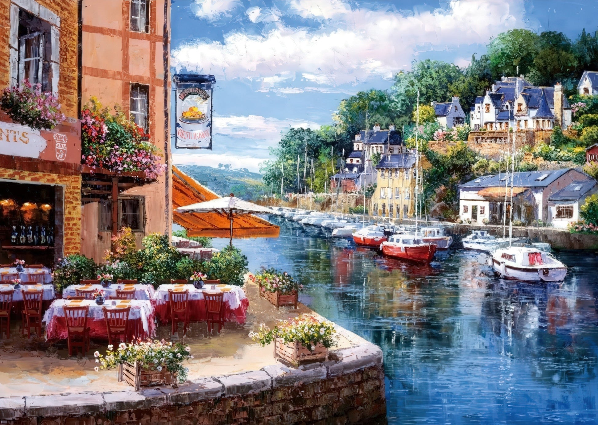 vox-ve2000-02-sung-sam-park---afternoon-pont-aven-2000-pieces-jigsaw-puzzle