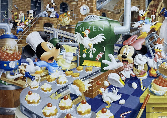 Yanoman • Mickey & Friends • Sweets Factory　300 PCS　Jigsaw Puzzle