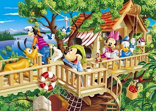 Yanoman • Mickey & Friends • Welcome to the Tree House　300 PCS　Jigsaw Puzzle