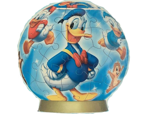 Yanoman • Chip & Dale, Donald Duck • Donald & Rival　60 PCS　3D Puzzle