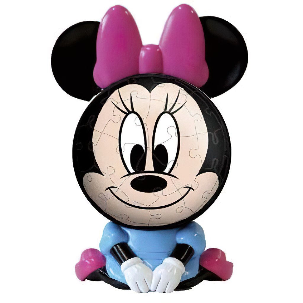 Yanoman • Big Face / Minnie Mouse　60 PCS　3D Puzzle