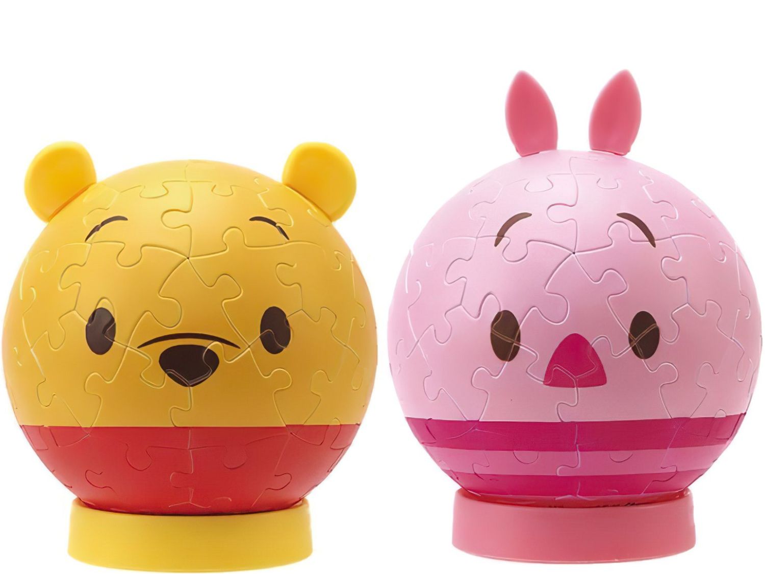 Yanoman • Winnie the Pooh • Puzz Cororin / Pooh & Piglet　120 MP　3D Puzzle