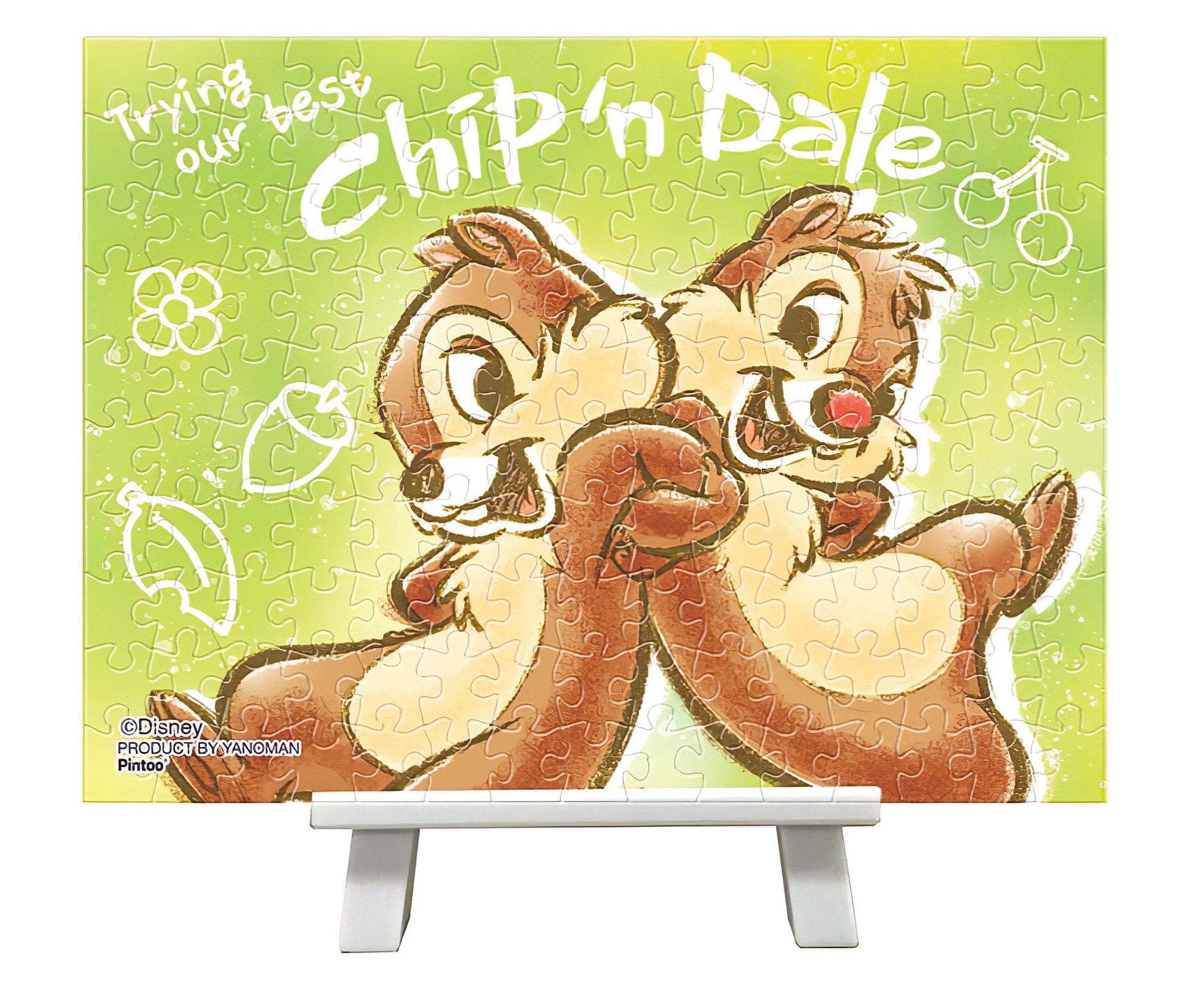 Yanoman • Chip & Dale / Best Friends　150 PCS　Plastic　Jigsaw Puzzle