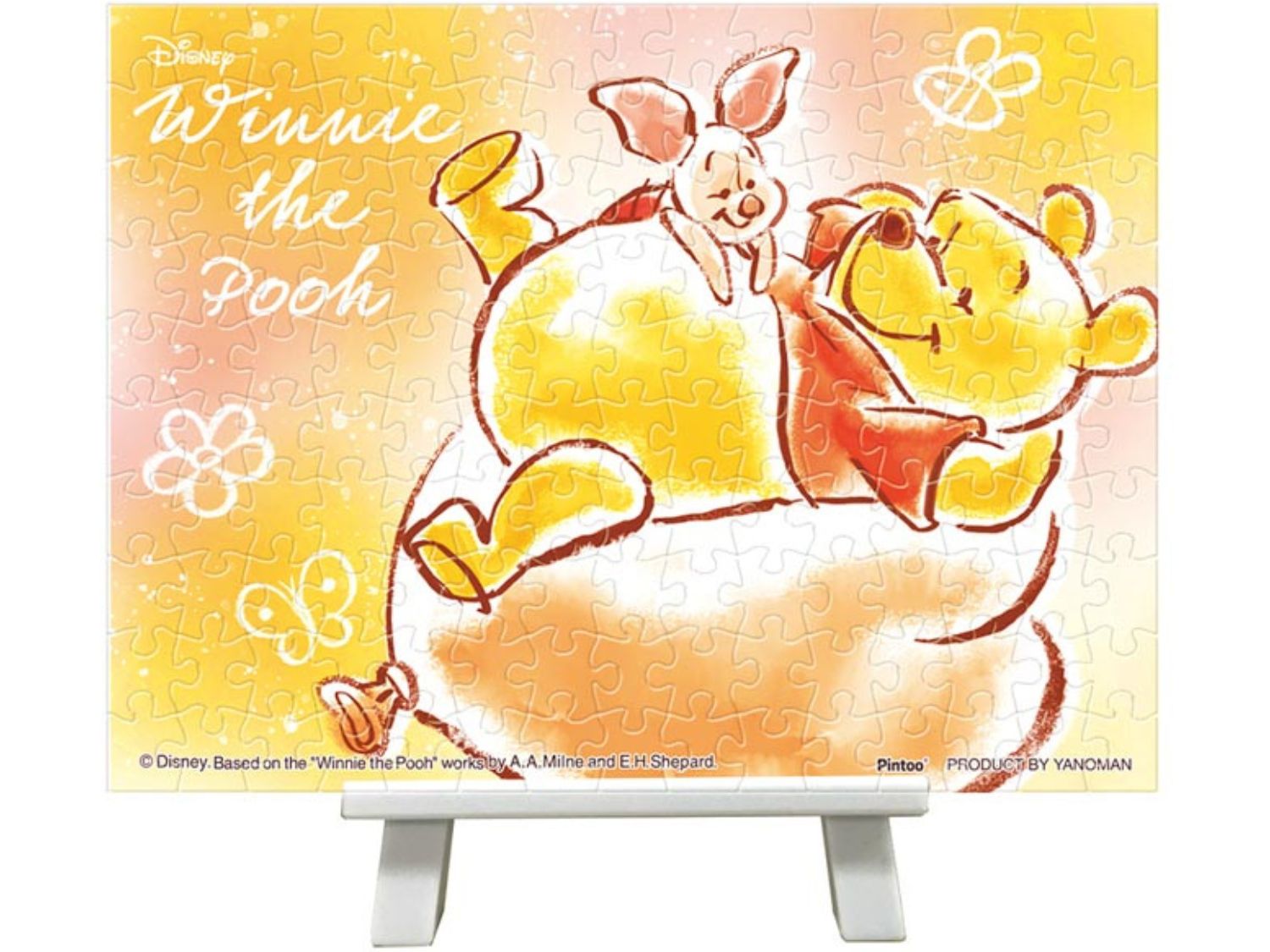 Yanoman • Winnie the Pooh • Pooh & Piglet / Best Friends　150 PCS　Plastic　Jigsaw Puzzle