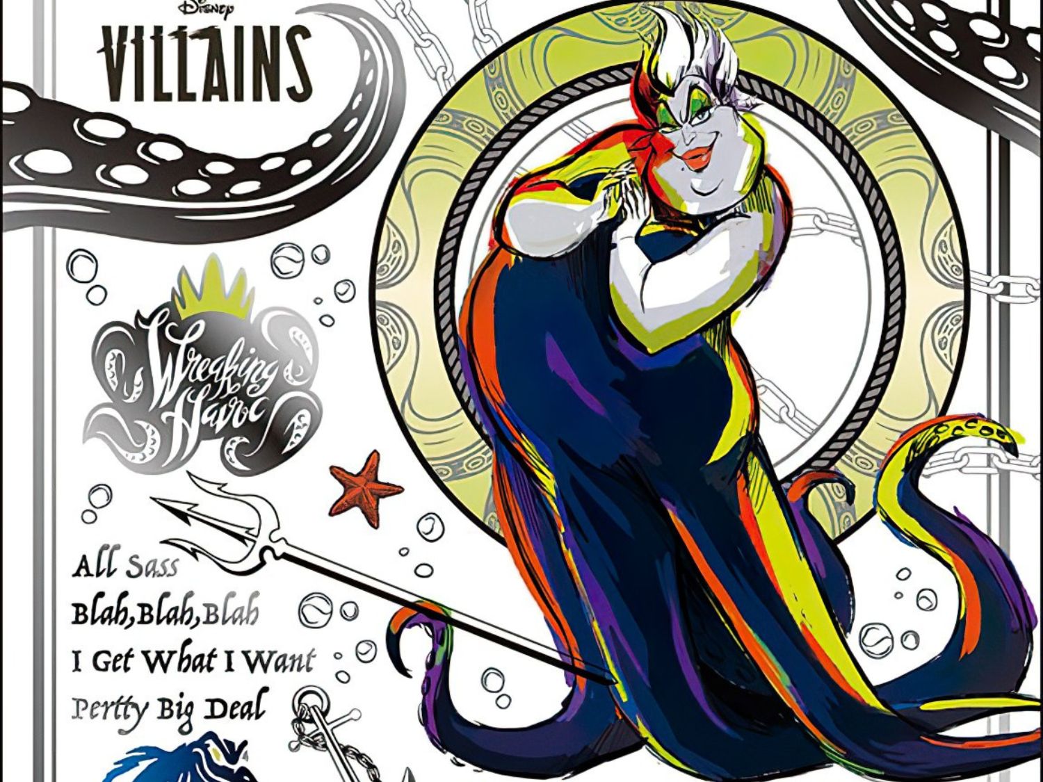 Yanoman • Villains • Black Silver / Ursula　300 PCS　Jigsaw Puzzle