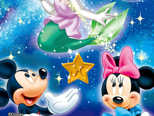 Yanoman • Daisy Duck • Lovely Stars / Pisces　204 PCS　Jigsaw Puzzle